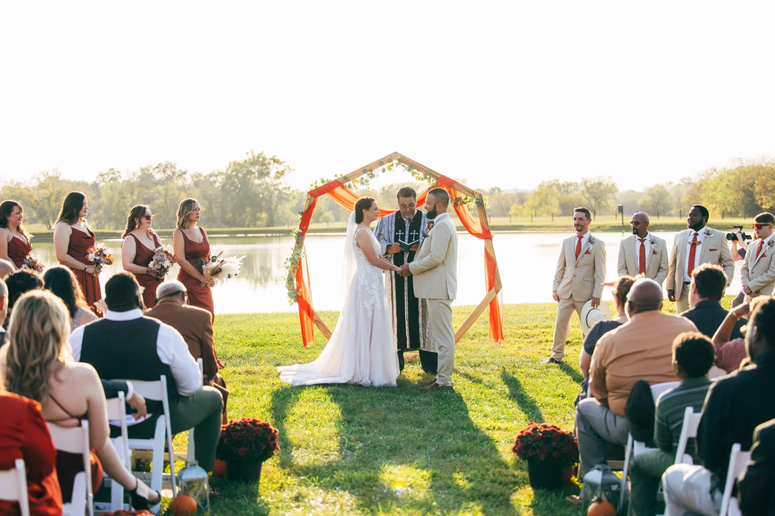 Outdoor ceremony